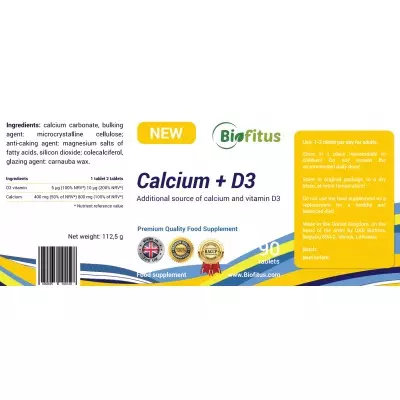 Кальций и Витамин D3
