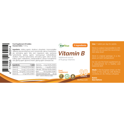 B grupas vitamīni