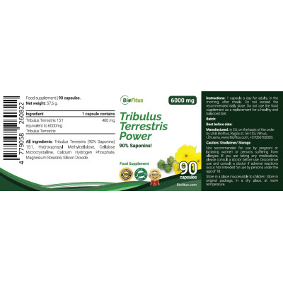 Tribulus terrestris 6000