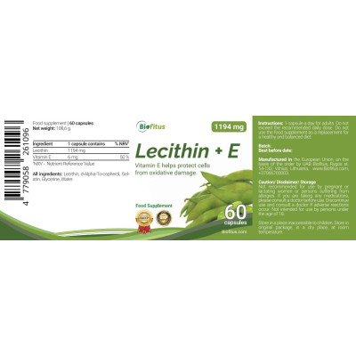 Lecitīns + E