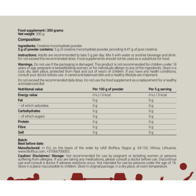 Kreatīna monohidrāts 200