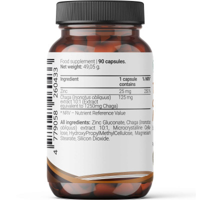 Čagas sēņu ekstrakts 1250