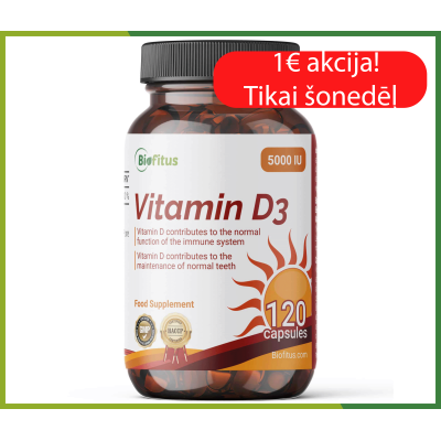 D3 vitamīns 5000