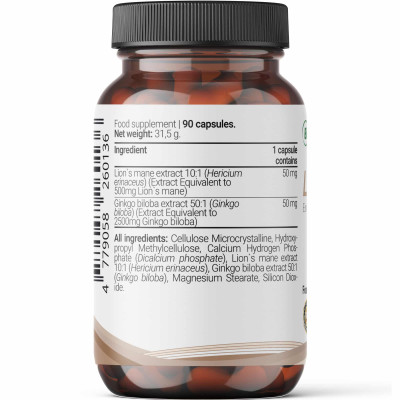 Ežu dižadatene ar Ginkgo ekstraktu